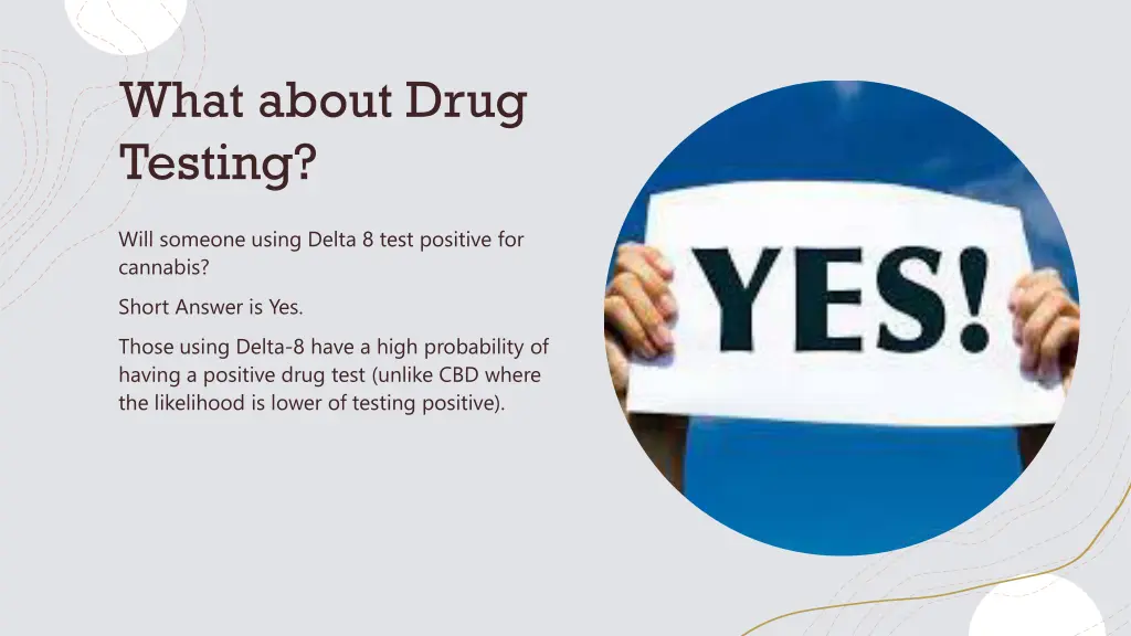 what about drug testing