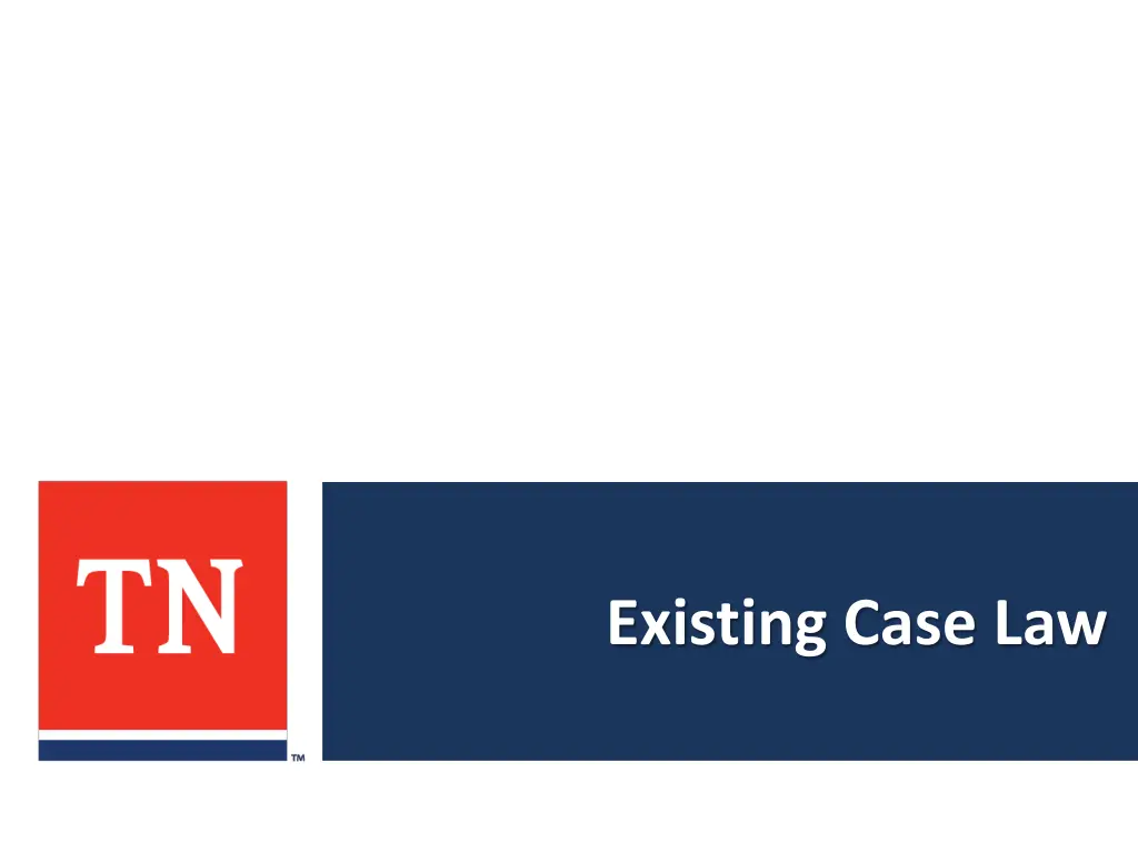 existing case law