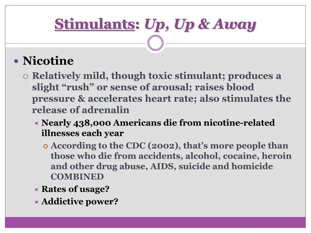 stimulants up up away 6