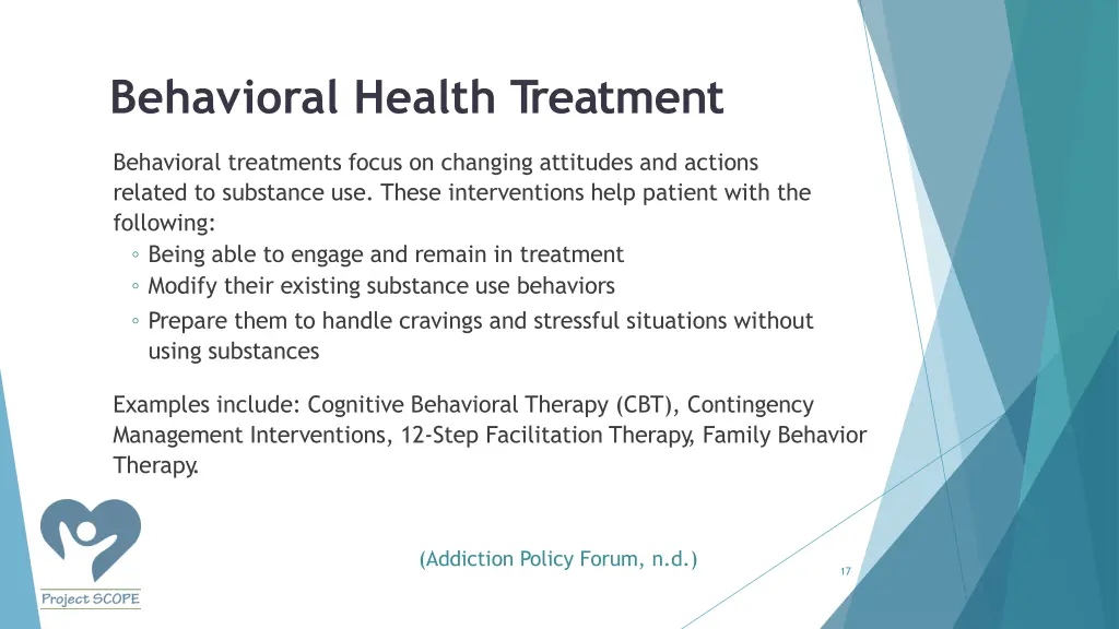 behavioral health treatment