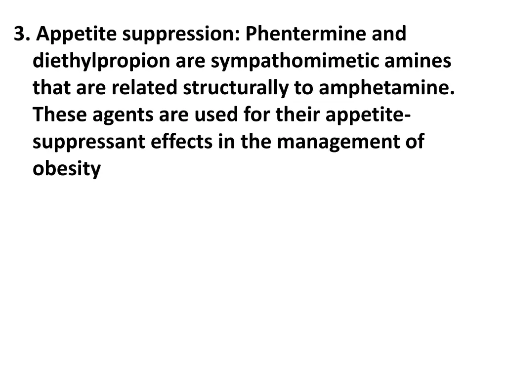 3 appetite suppression phentermine