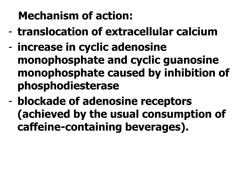 mechanism of action translocation