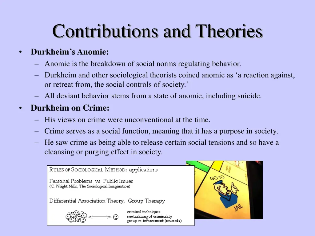 contributions and theories 2