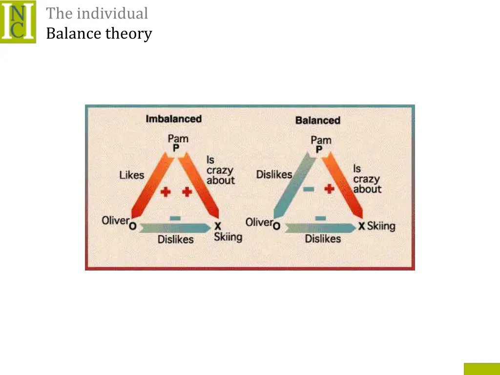 the individual balance theory