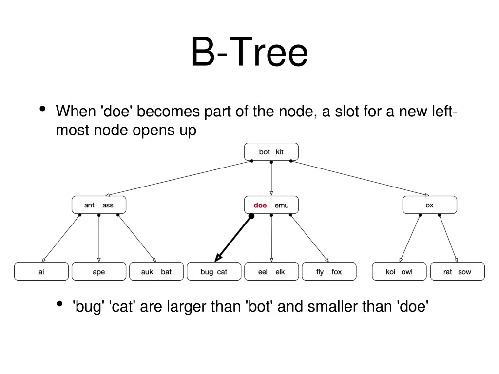 b tree 13