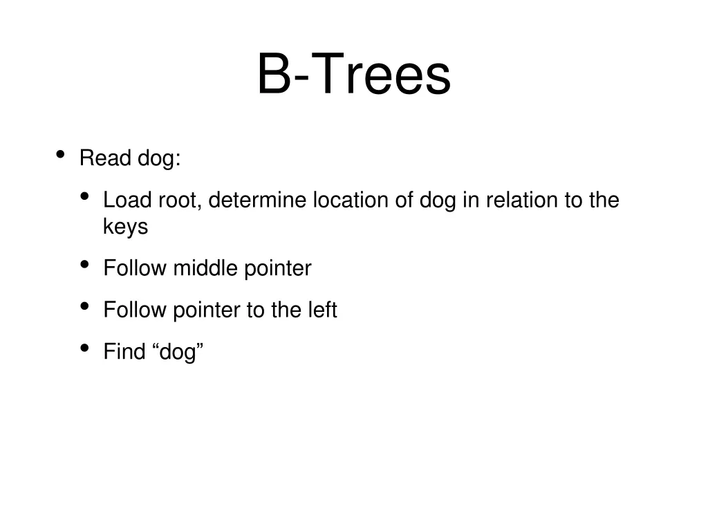 b trees 4