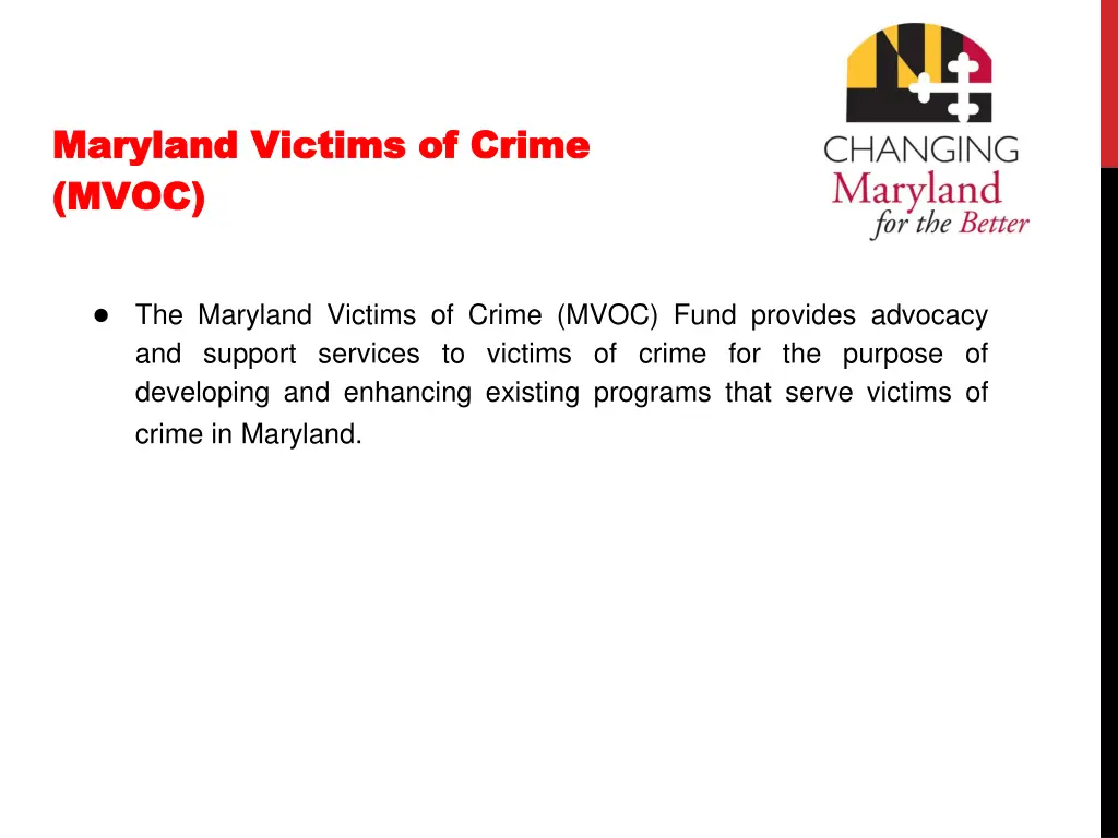 maryland victims of crime maryland victims