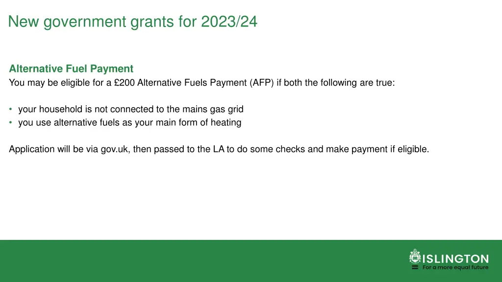 new government grants for 2023 24 1