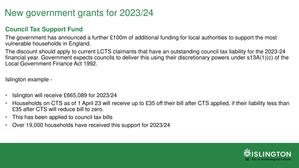 new government grants for 2023 24 2