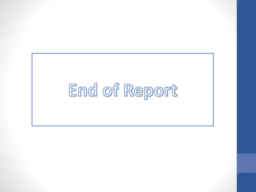 end of report