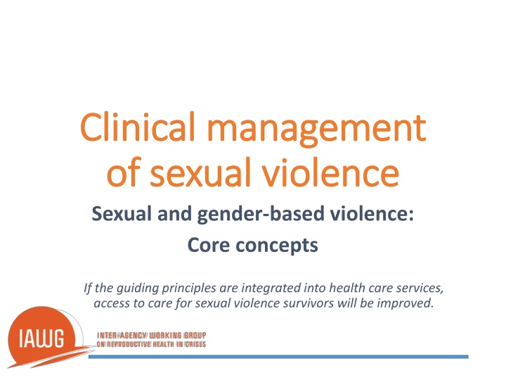 clinical management clinical management of sexual