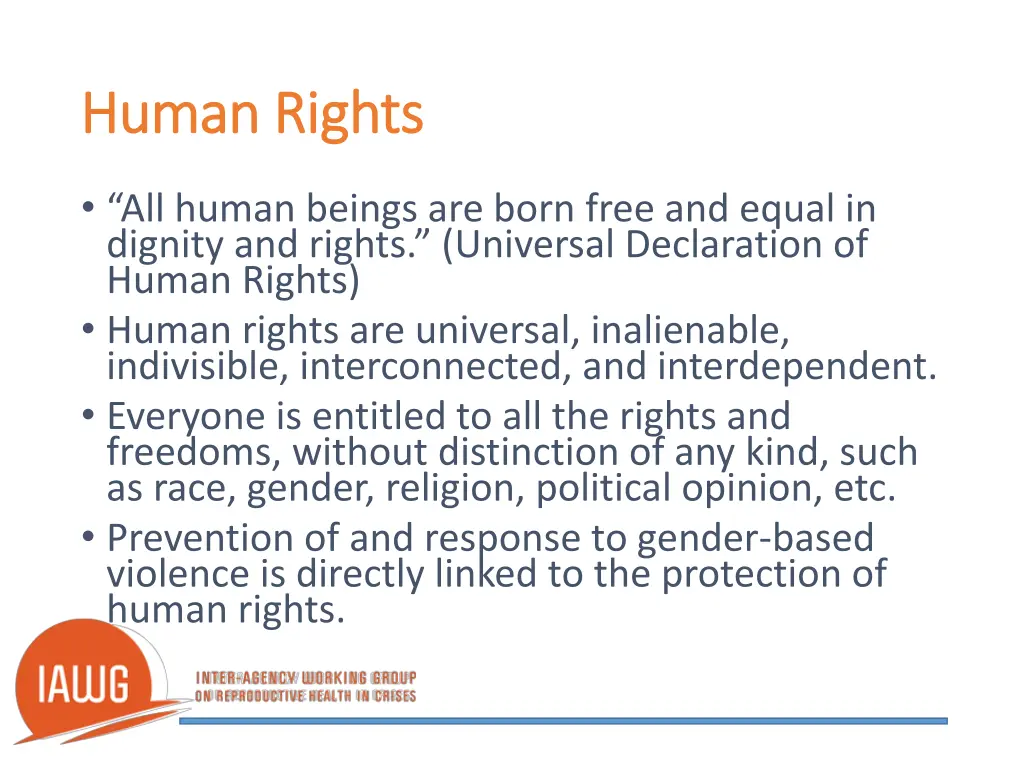 human rights human rights