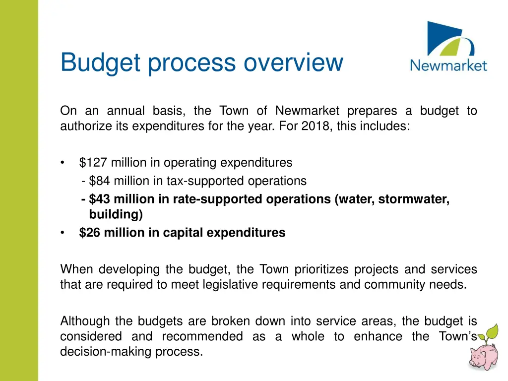 budget process overview