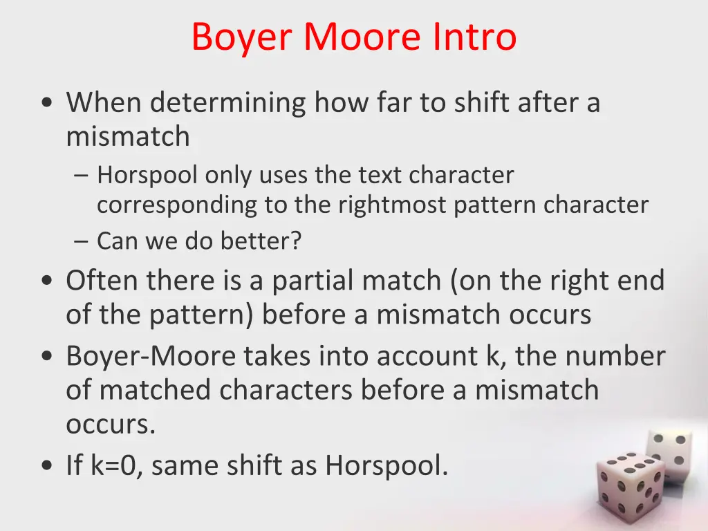 boyer moore intro