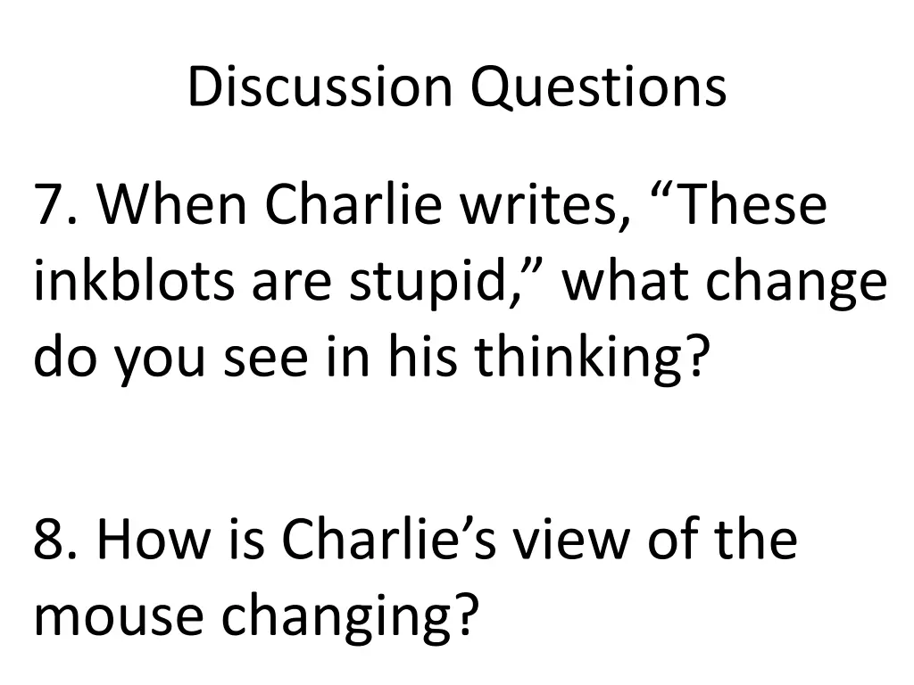 discussion questions 1