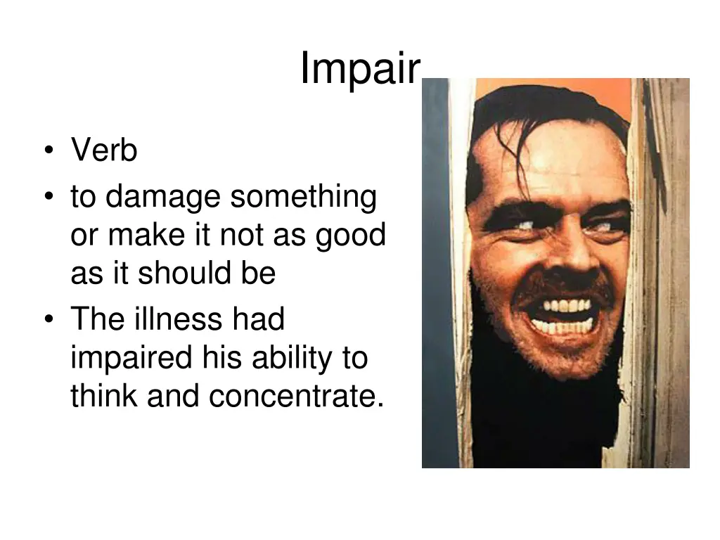 impair