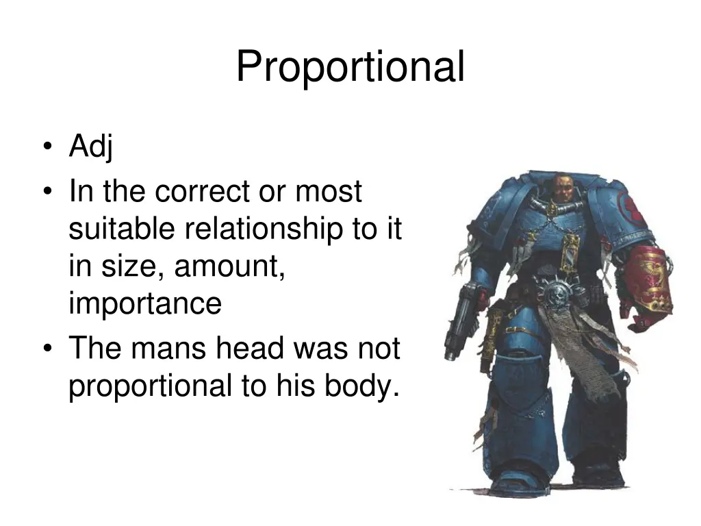 proportional