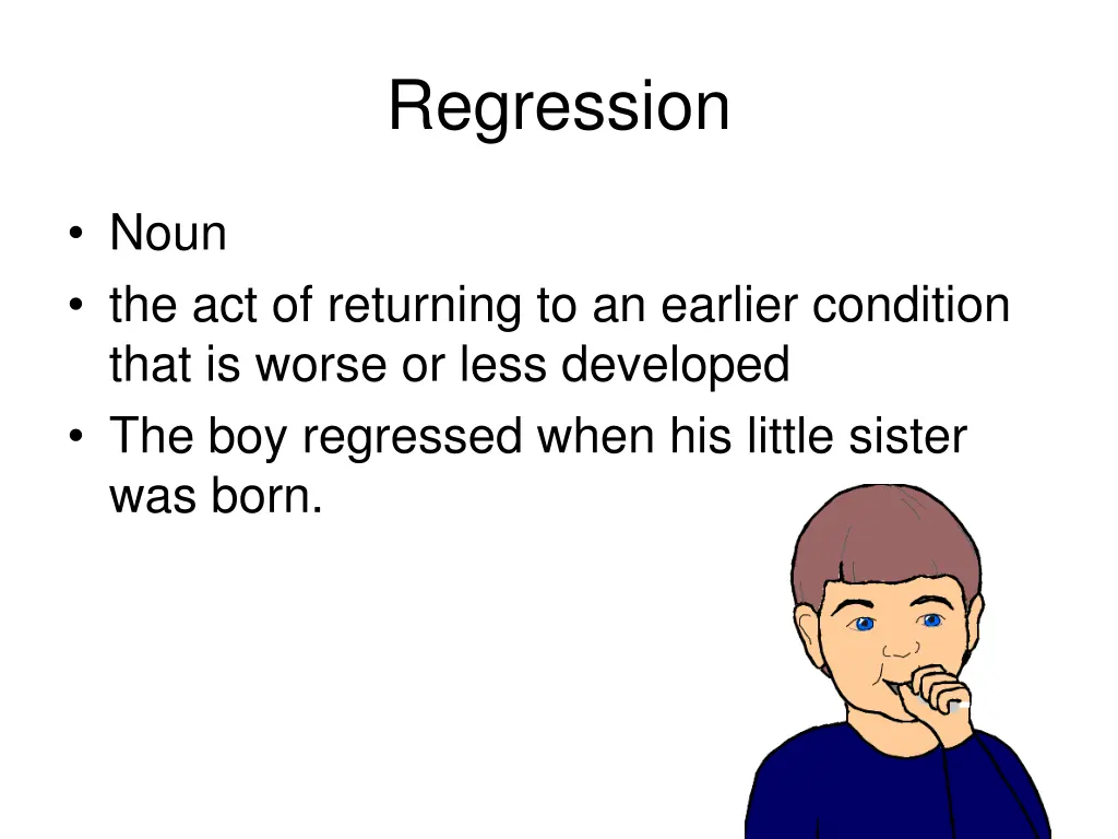 regression