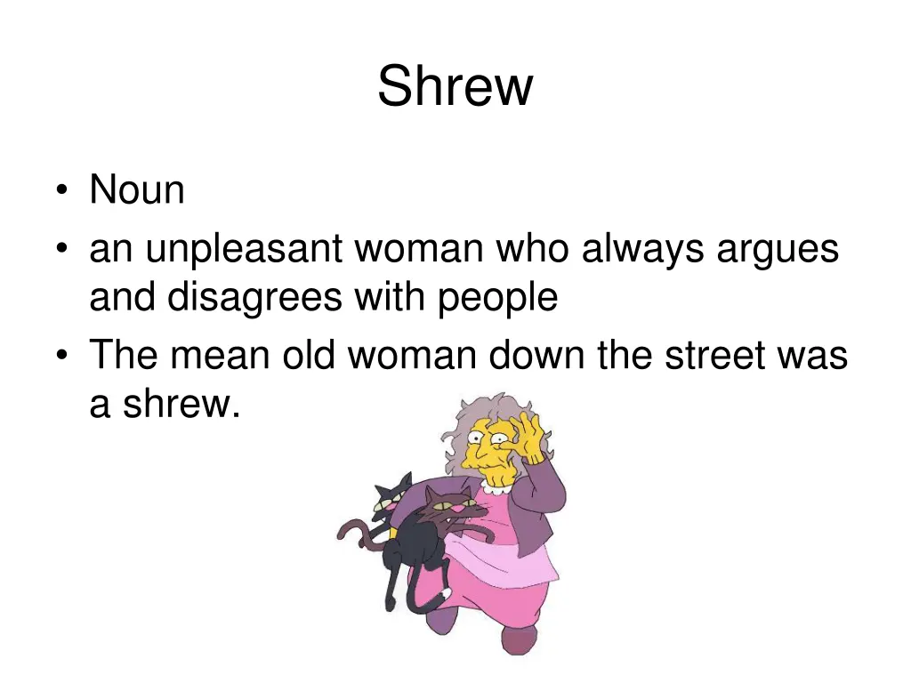 shrew