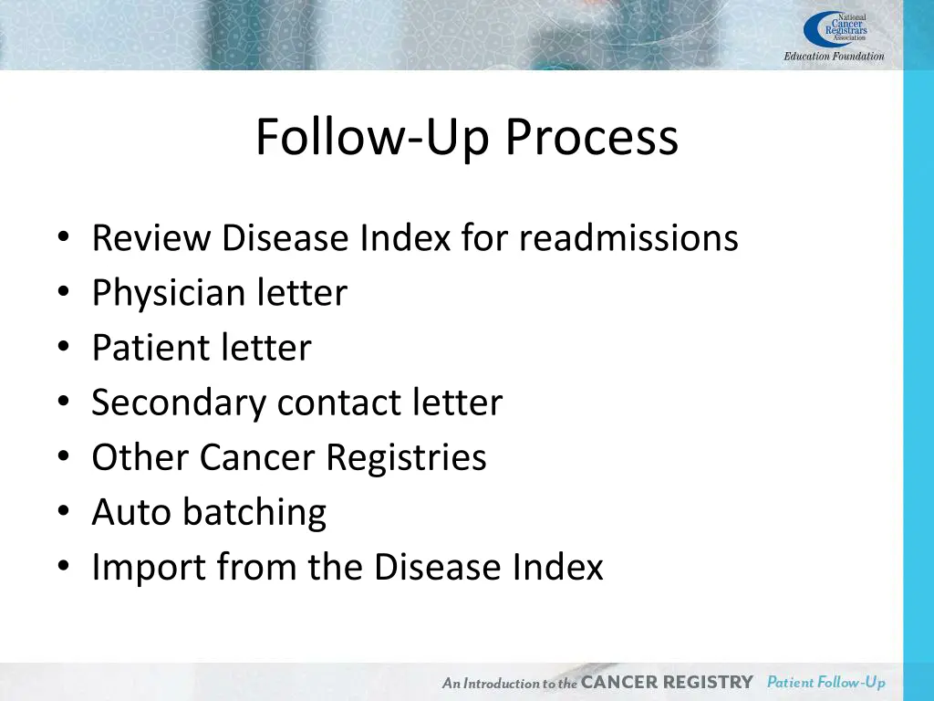 follow up process