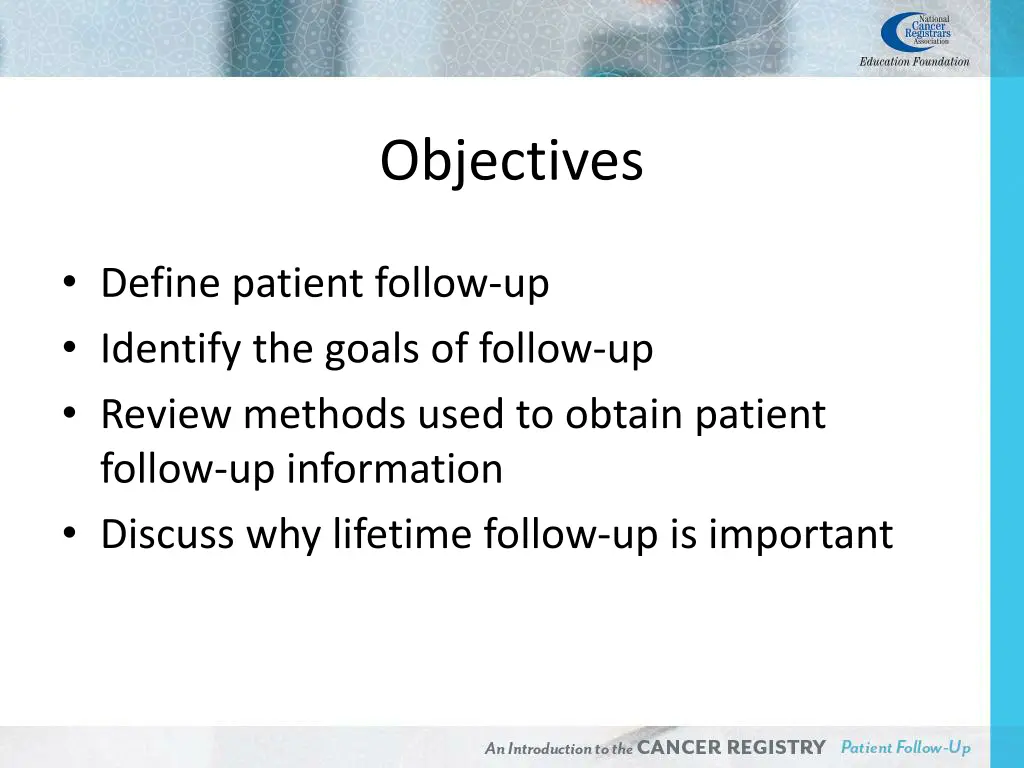 objectives