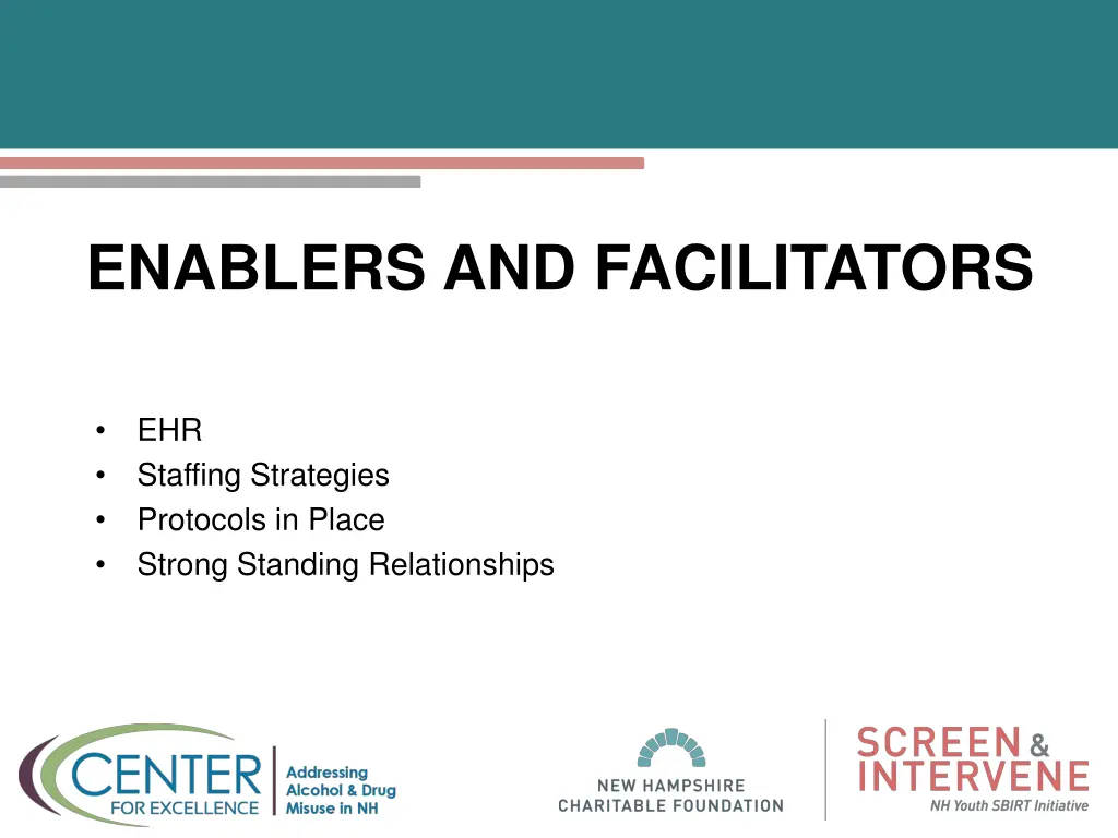 enablers and facilitators