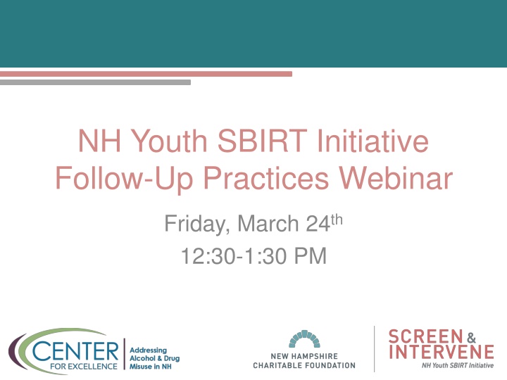 nh youth sbirt initiative follow up practices