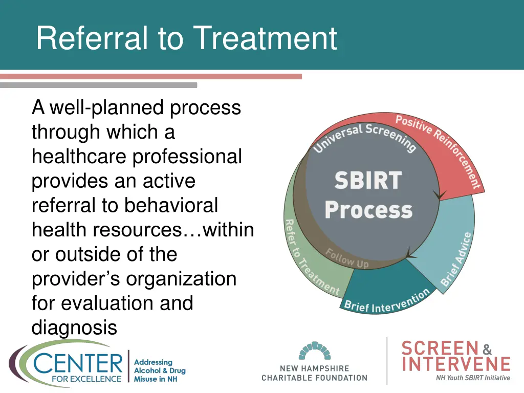 referral to treatment