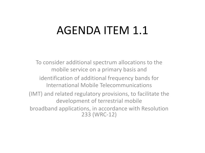 agenda item 1 1