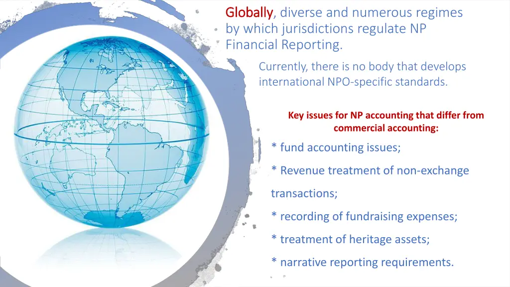 globally globally diverse and numerous regimes