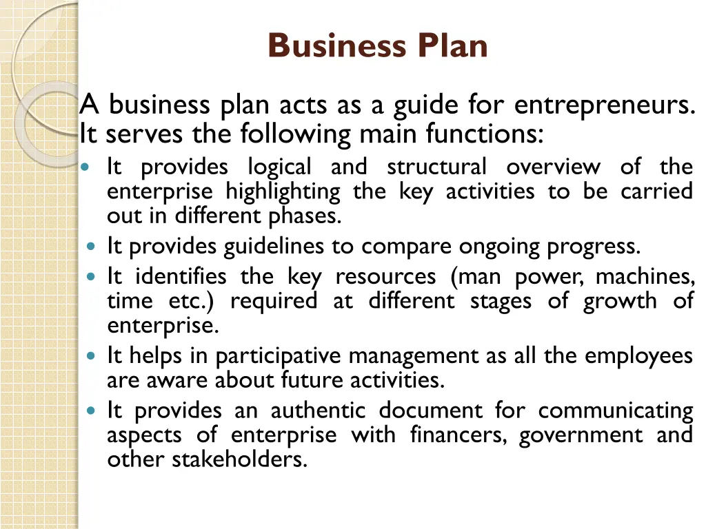 business plan