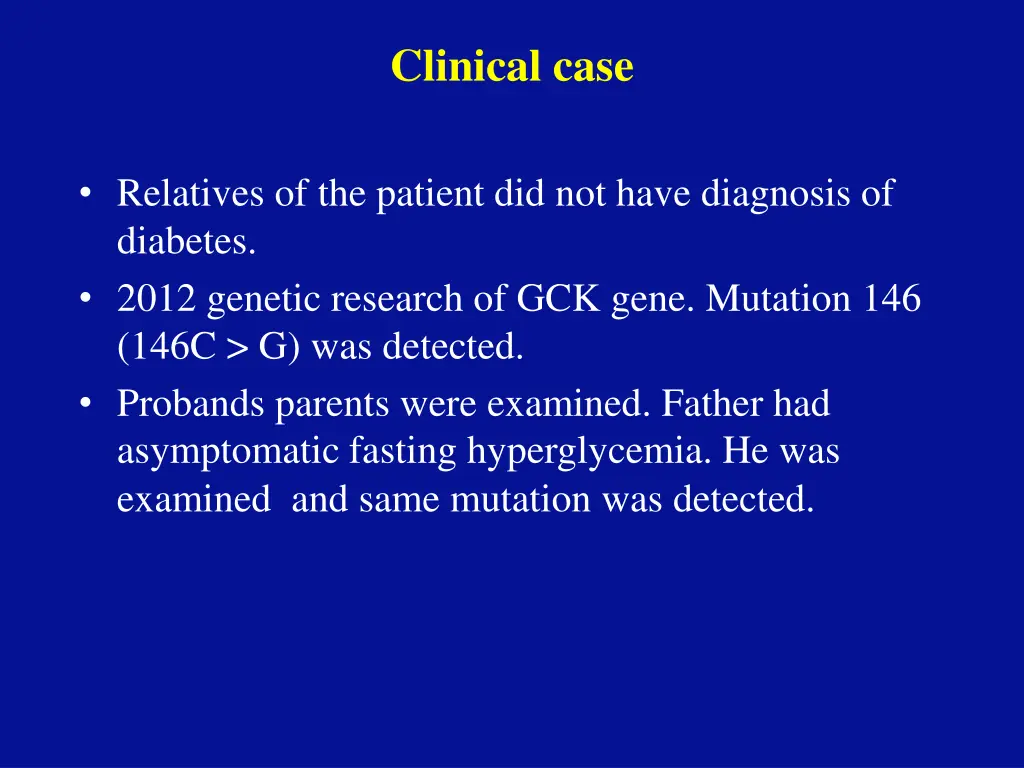 clinical case 1