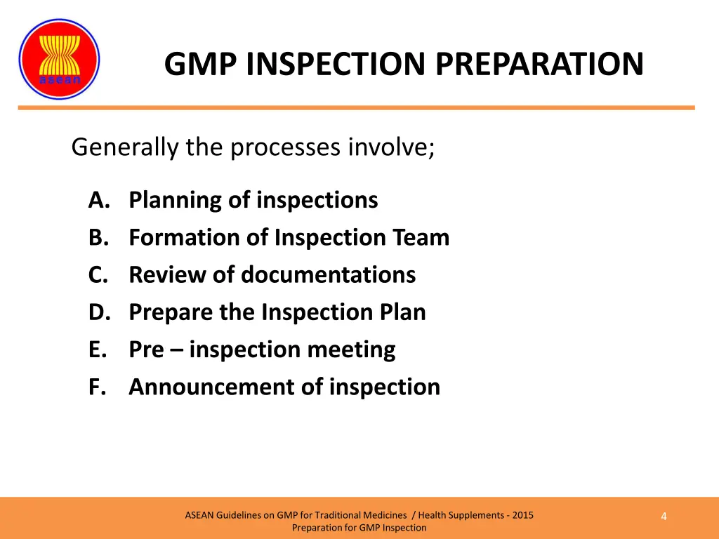 gmp inspection preparation 1