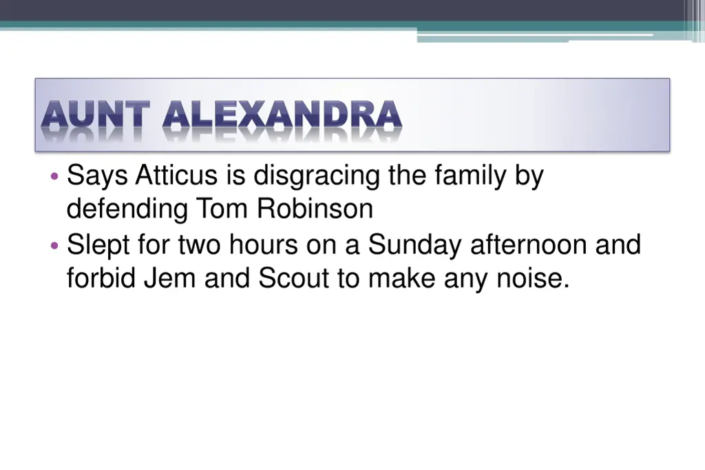 says atticus is disgracing the family