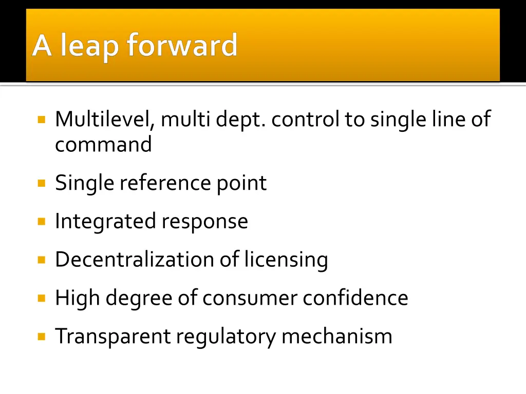 multilevel multi dept control to single line