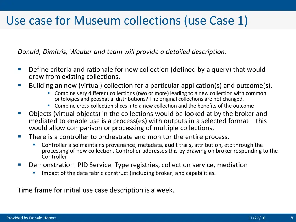 use case for museum collections use case 1