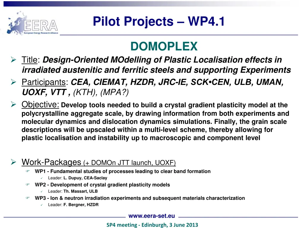 pilot projects wp4 1