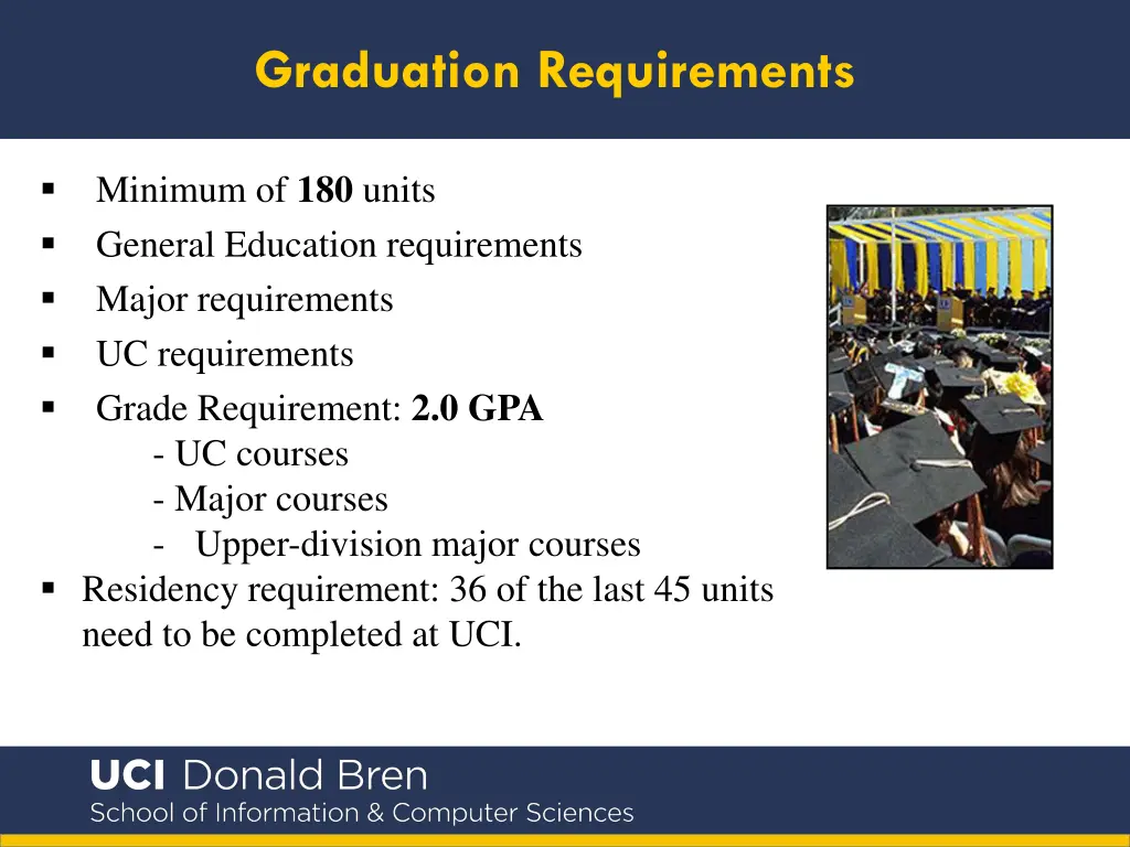 graduation requirements