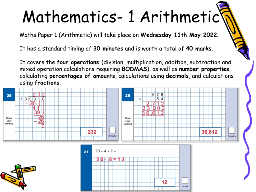 mathematics 1 arithmetic