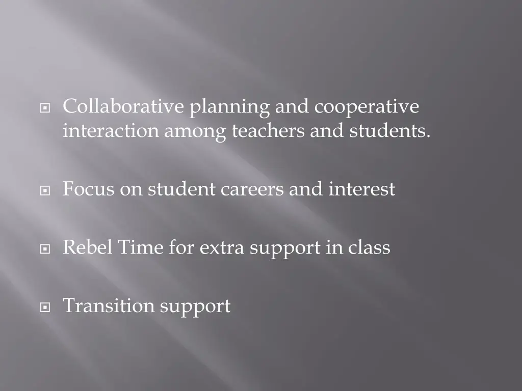 collaborative planning and cooperative