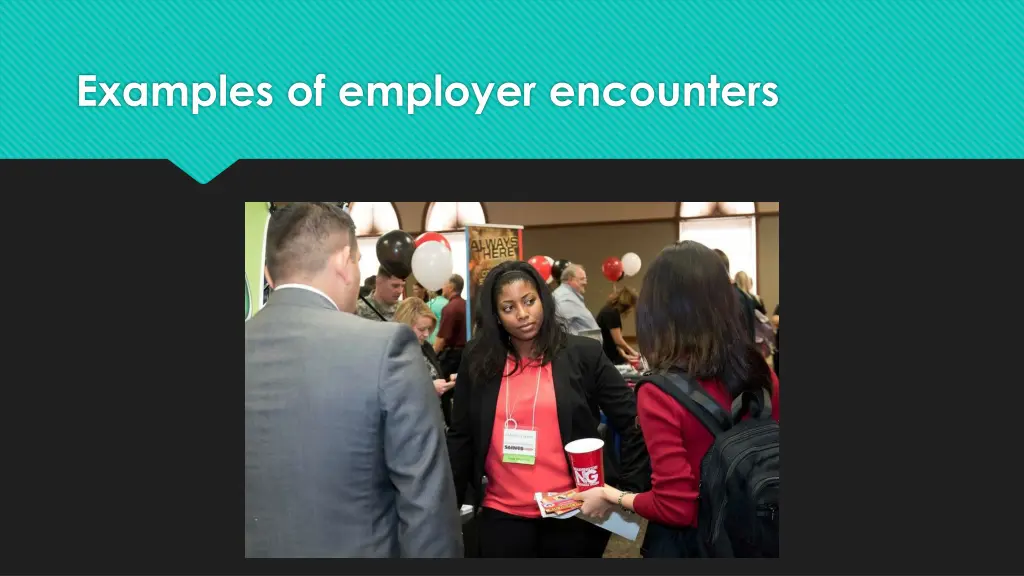 examples of employer encounters