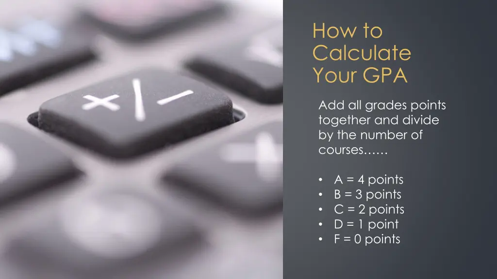 how to calculate your gpa