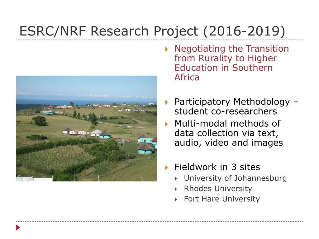 esrc nrf research project 2016 2019