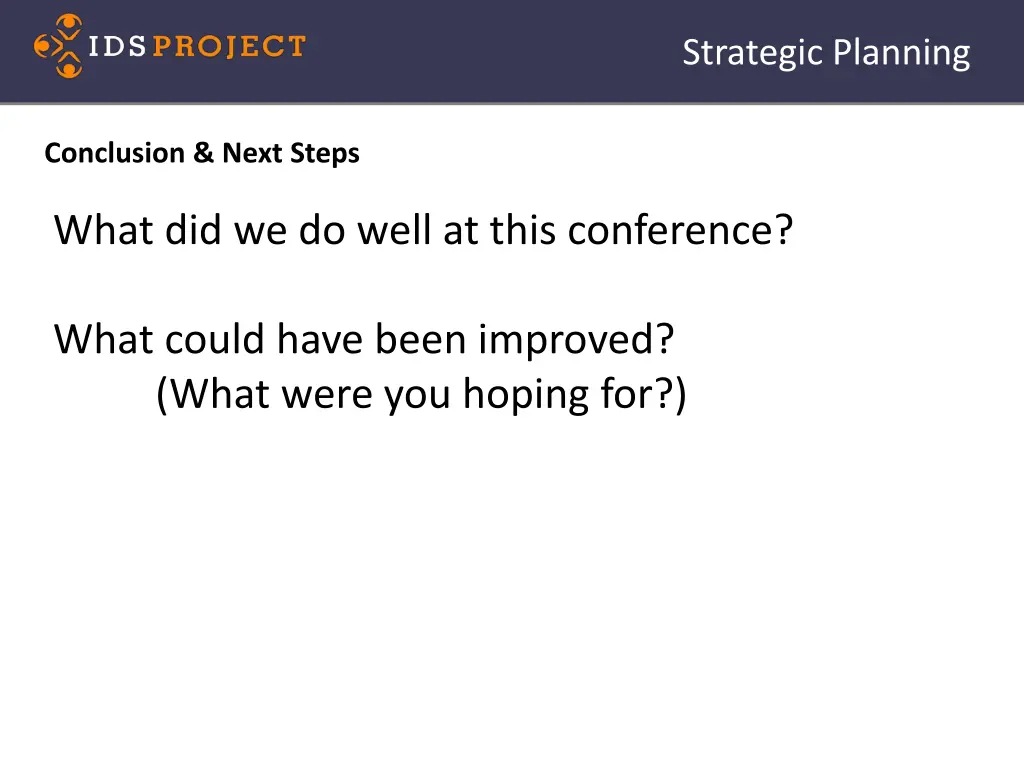 strategic planning 5