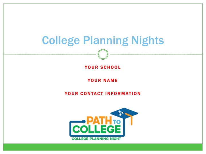 college planning nights