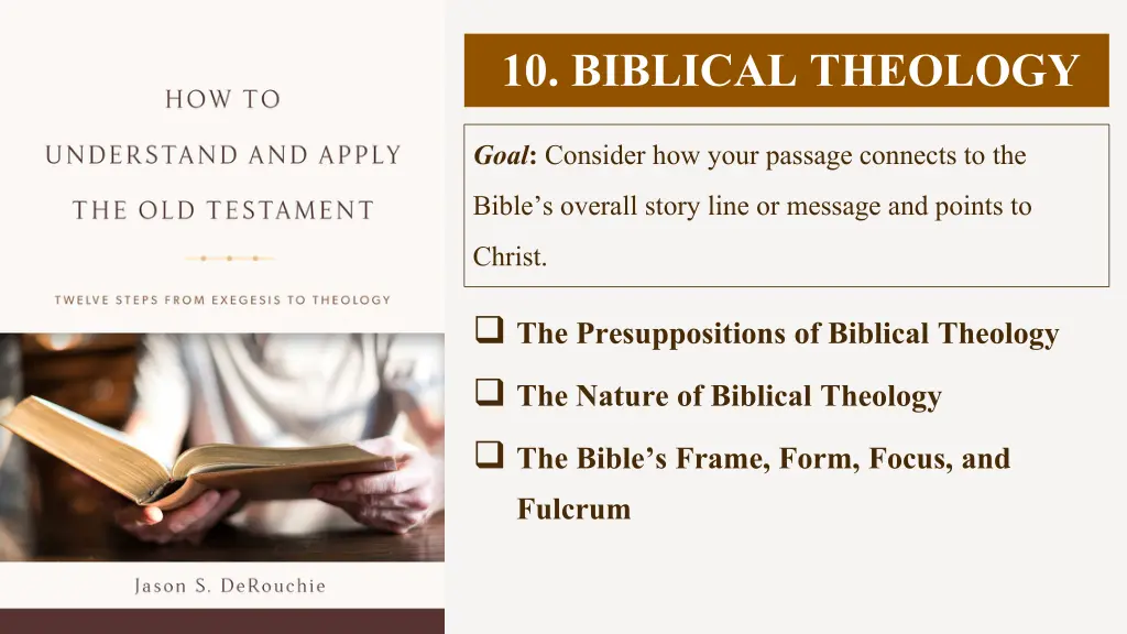 10 biblical theology