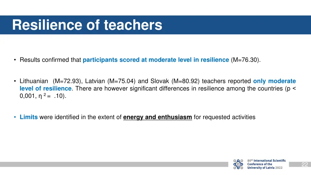 resilience of teachers