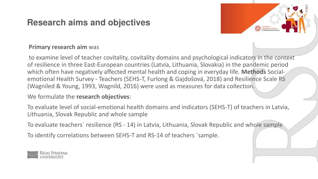 research aims and objectives