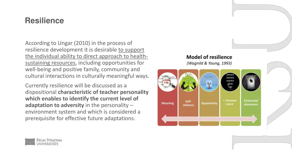 resilience