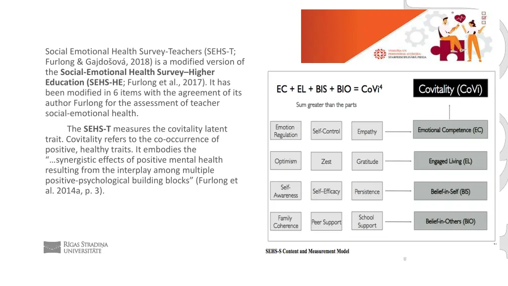 social emotional health survey teachers sehs